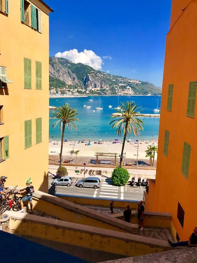 Le Mattoni 4, Joli 2 Pieces A 2 Min De La Plage Menton