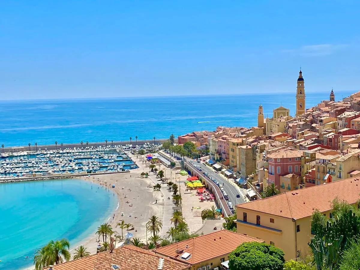 Le Mattoni 4, Joli 2 Pieces A 2 Min De La Plage Menton 0*,  France