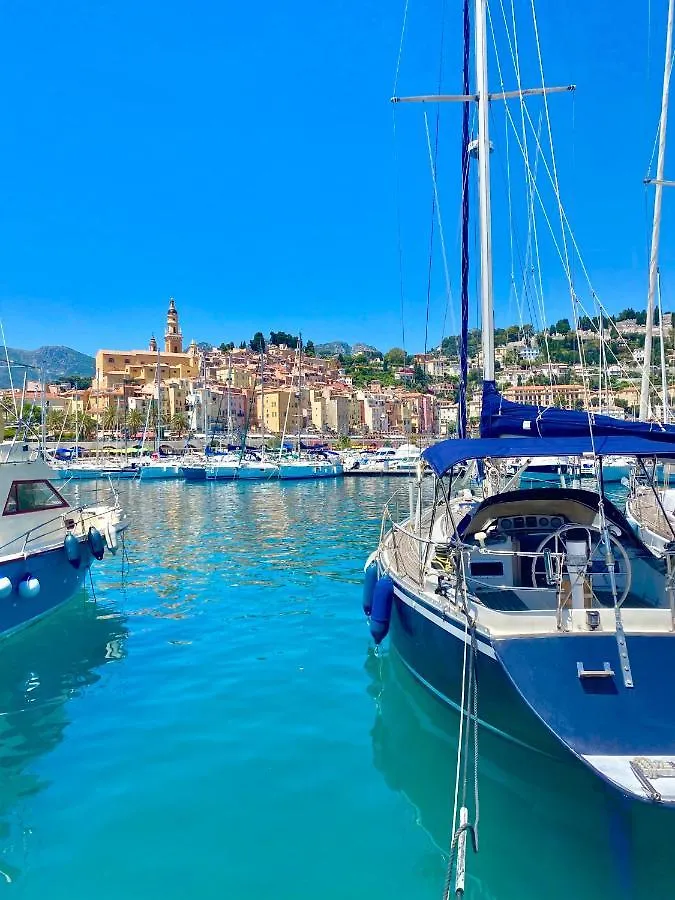 Le Mattoni 4, Joli 2 Pieces A 2 Min De La Plage Menton